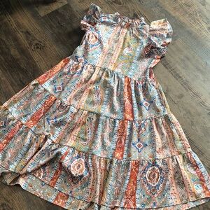 Floral Paisley Dress